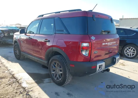 2025 Ford Bronco Sport Big Bend из США, поврежденный, VIN 3FMCR9BN6SRE64652